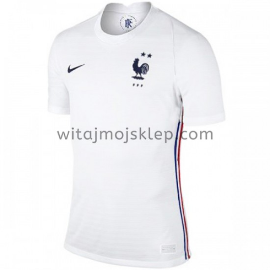 Koszulka Reprezentacja Francji Stroje Wyjazdowe Euro 2020 Krótkie Rękawy