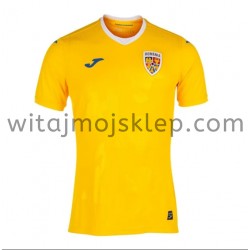 Koszulka Reprezentacja Rumunii Stroje Domowe 2021 Krótkie Rękawy