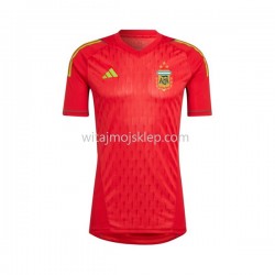 Koszulka Reprezentacja Argentyny Bramkarskie Męska Stroje Wyjazdowe World Cup 2022 Krótkie Rękawy