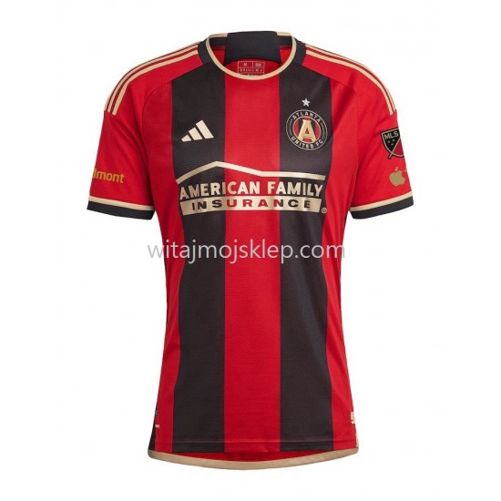 Koszulka Atlanta United Męska Stroje Domowe 2023-2024 Krótkie Rękawy