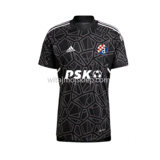 Koszulka Dinamo Zagreb Bramkarskie Męska Stroje Domowe 2022-2023 Krótkie Rękawy