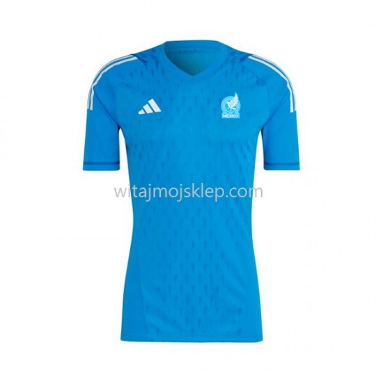 Koszulka Reprezentacja Meksyku Bramkarskie Męska Stroje Wyjazdowe 2022 Krótkie Rękawy