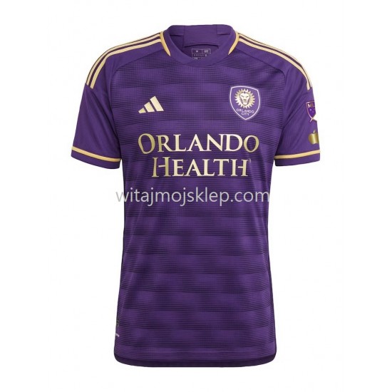 Koszulka Orlando City SC Męska Stroje Domowe 2023-2024 Krótkie Rękawy
