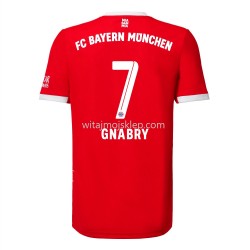 Koszulka Bayern Monachium Gnabry 7 Stroje Domowe 2022-2023 Krótkie Rękawy