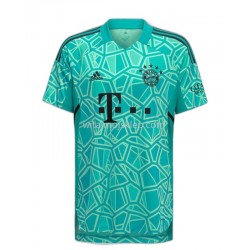 Koszulka Bayern Monachium Bramkarskie Stroje Domowe 2022-2023 Krótkie Rękawy