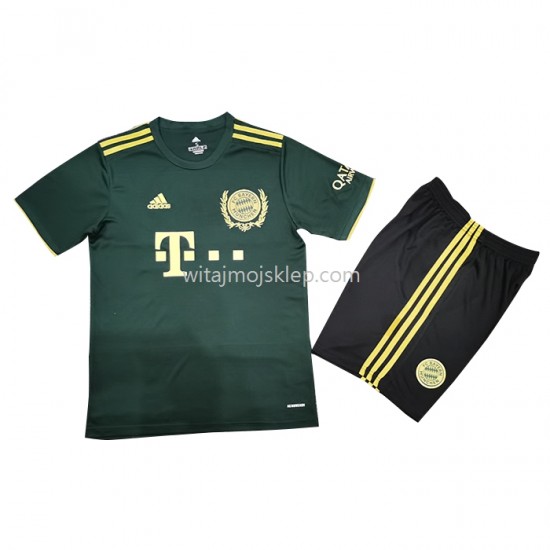 Koszulka Bayern Monachium Dziecięca Special Stroje Domowe 2021-2022 Krótkie Rękawy