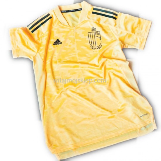 Koszulka Reprezentacja Belgii Damska Stroje Wyjazdowe 2022 Krótkie Rękawy