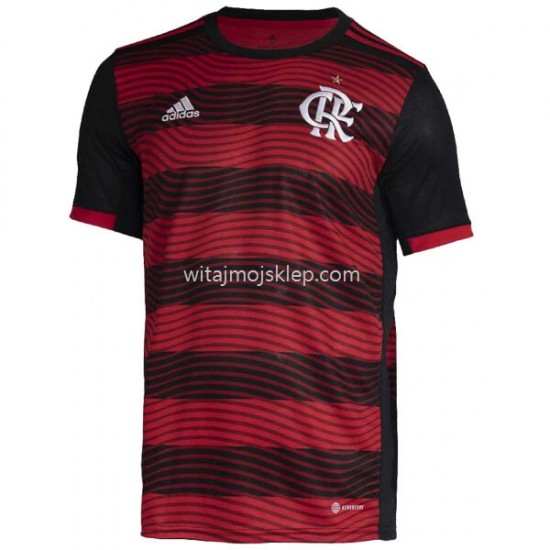 Koszulka CR Flamengo Stroje Domowe 2022-2023 Krótkie Rękawy