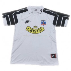 Koszulka Colo-Colo Stroje Domowe 1995 Krótkie Rękawy