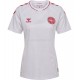 Koszulka Reprezentacja Danii Damska Stroje Wyjazdowe 2022 Krótkie Rękawy