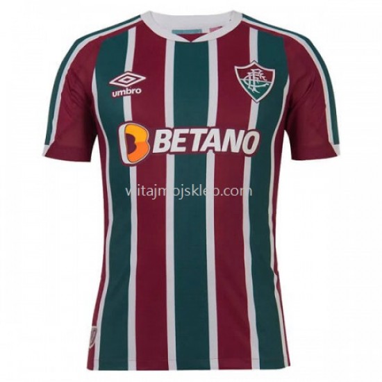 Koszulka Fluminense Stroje Domowe 2022-2023 Krótkie Rękawy