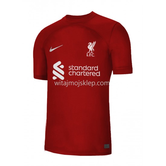 Koszulka Liverpool Stroje Domowe 2022-2023 Krótkie Rękawy