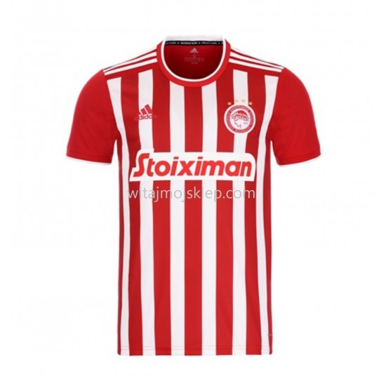 Koszulka Olympiacos Stroje Domowe 2021-2022 Krótkie Rękawy