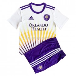 Koszulka Orlando City Dziecięca Stroje Wyjazdowe 2022-2023 Krótkie Rękawy