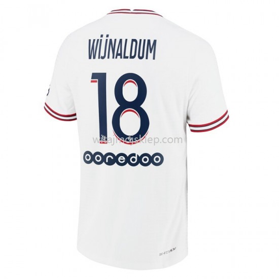 Koszulka Paris Saint-Germain Georginio Wijnaldum 18 Czwarty Strój 2021-2022 Krótkie Rękawy