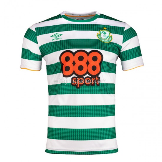 Koszulka Shamrock Rovers Stroje Domowe 2021-2022 Krótkie Rękawy