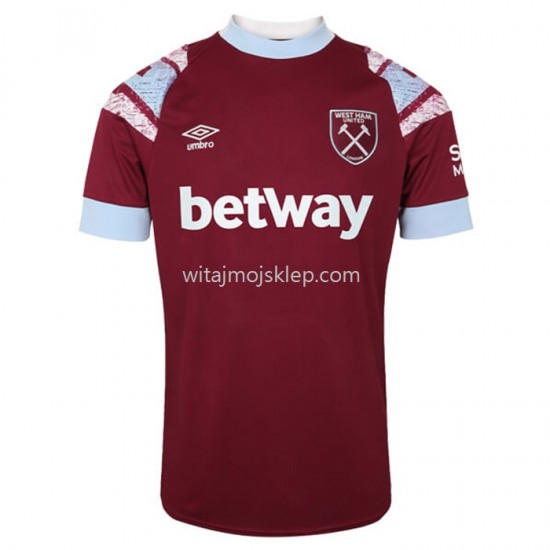 Koszulka West Ham United Stroje Domowe 2022-2023 Krótkie Rękawy