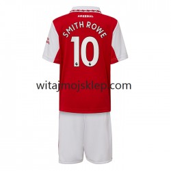 Koszulka Arsenal Smith Rowe 10 Dziecięca Stroje Domowe 2022-2023 Krótkie Rękawy