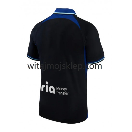 Koszulka Atlético Madryt Męska Stroje Wyjazdowe 2022-2023 Krótkie Rękawy