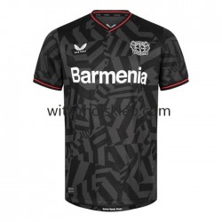 Koszulka Bayer 04 Leverkusen Męska Stroje Wyjazdowe 2022-2023 Krótkie Rękawy