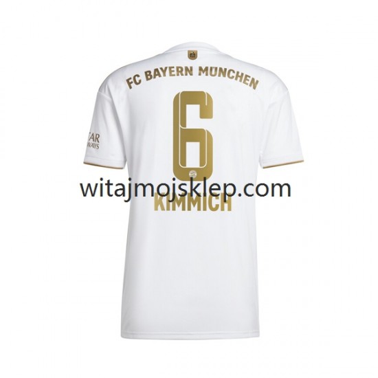 Koszulka Bayern Monachium Joshua Kimmich 6 Męska Stroje Wyjazdowe 2022-2023 Krótkie Rękawy