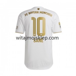 Koszulka Bayern Monachium Leroy Sane 10 Męska Stroje Wyjazdowe 2022-2023 Krótkie Rękawy