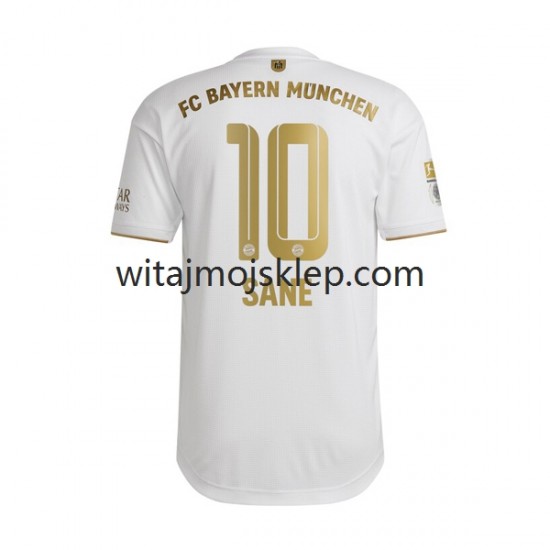 Koszulka Bayern Monachium Leroy Sane 10 Męska Stroje Wyjazdowe 2022-2023 Krótkie Rękawy