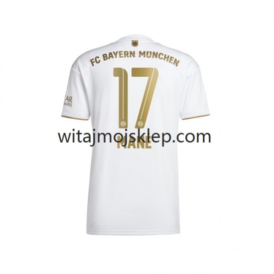 Koszulka Bayern Monachium Sadio Mane 17 Męska Stroje Wyjazdowe 2022-2023 Krótkie Rękawy