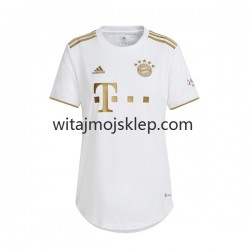 Koszulka Bayern Monachium Damska Stroje Wyjazdowe 2022-2023 Krótkie Rękawy