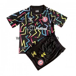 Koszulka Bristol City Bramkarskie Dziecięca Stroje Domowe 2022-2023 Krótkie Rękawy