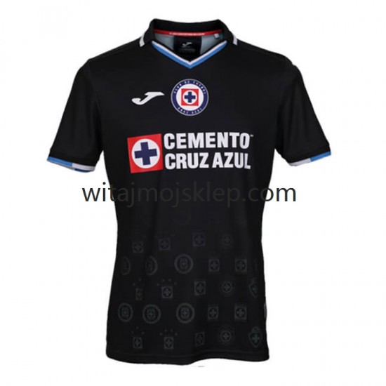 Koszulka Cruz Azul Męska Trzeci Strój 2022-2023 Krótkie Rękawy