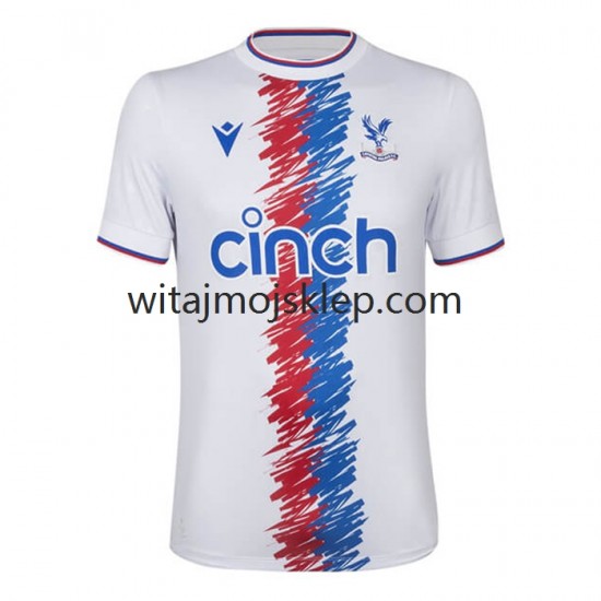 Koszulka Crystal Palace Męska Stroje Wyjazdowe 2022-2023 Krótkie Rękawy
