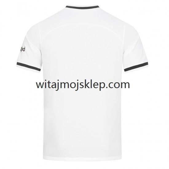 Koszulka Eintracht Frankfurt Męska Stroje Domowe 2022-2023 Krótkie Rękawy