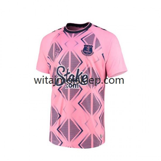 Koszulka Everton Męska Stroje Wyjazdowe 2022-2023 Krótkie Rękawy