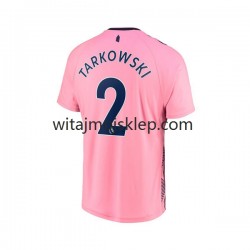 Koszulka Everton James Tarkowski 2 Męska Stroje Wyjazdowe 2022-2023 Krótkie Rękawy