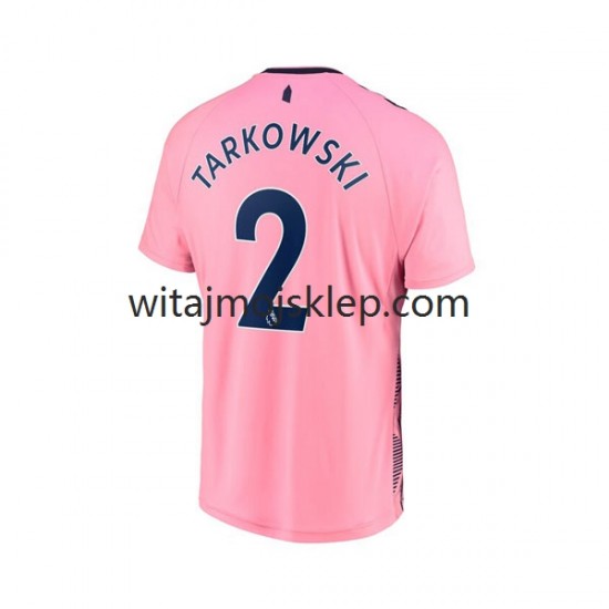 Koszulka Everton James Tarkowski 2 Męska Stroje Wyjazdowe 2022-2023 Krótkie Rękawy