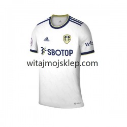 Koszulka Leeds United Męska Stroje Domowe 2022-2023 Krótkie Rękawy