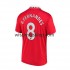 Koszulka Manchester United Bruno Fernandes 8 Męska Stroje Domowe 2022-2023 Krótkie Rękawy