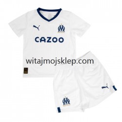 Koszulka Olympique Marsylia Dziecięca Stroje Domowe 2022-2023 Krótkie Rękawy