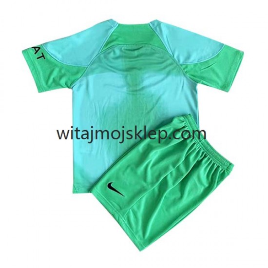 Koszulka Paris Saint-Germain Bramkarskie Dziecięca Stroje Domowe 2022-2023 Krótkie Rękawy