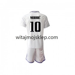 Koszulka Real Madryt Modrić 10 Dziecięca Stroje Domowe 2022-2023 Krótkie Rękawy