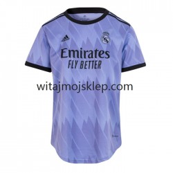 Koszulka Real Madryt Damska Stroje Wyjazdowe 2022-2023 Krótkie Rękawy