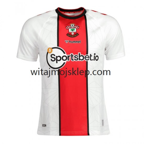 Koszulka Southampton Męska Stroje Domowe 2022-2023 Krótkie Rękawy