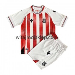 Koszulka Stoke City Dziecięca Stroje Domowe 2022-2023 Krótkie Rękawy