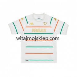 Koszulka Venezia Męska Stroje Wyjazdowe 2022-2023 Krótkie Rękawy