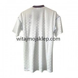 Koszulka West Ham United Retro Męska Stroje Wyjazdowe 1989-1990 Krótkie Rękawy