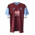 Koszulka West Ham United Retro Męska Stroje Domowe 1989-1990 Krótkie Rękawy