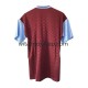 Koszulka West Ham United Retro Męska Stroje Domowe 1989-1990 Krótkie Rękawy
