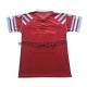 Koszulka West Ham United Retro Męska Stroje Domowe 1991-1992 Krótkie Rękawy