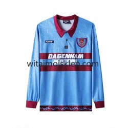 Koszulka West Ham United Retro Męska Stroje Domowe 1995-1996 Długie Rękawy